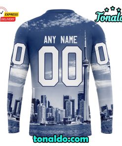 NHL Toronto Maple Leafs Special Design With CN Tower