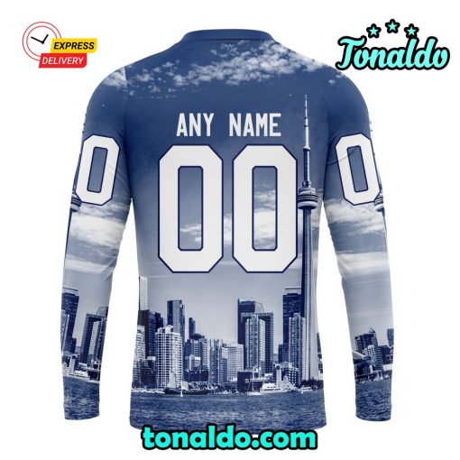 NHL Toronto Maple Leafs Special Design With CN Tower Hoodie