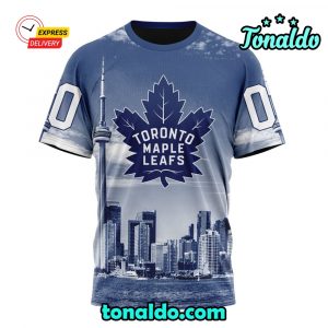 NHL Toronto Maple Leafs Special Design With CN Tower