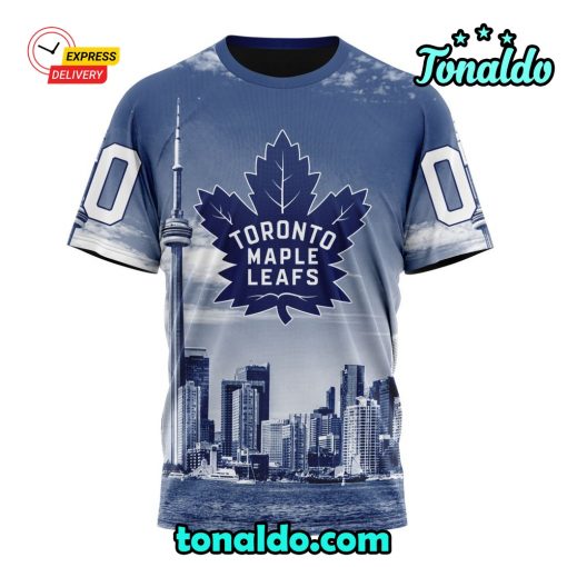 NHL Toronto Maple Leafs Special Design With CN Tower Hoodie