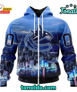 NHL Vancouver Canucks Special Design With City Skyline Hoodie