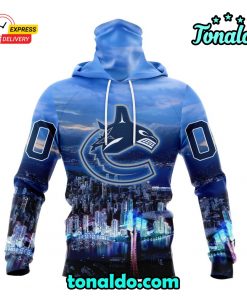 NHL Vancouver Canucks Special Design With City Skyline