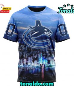 NHL Vancouver Canucks Special Design With City Skyline