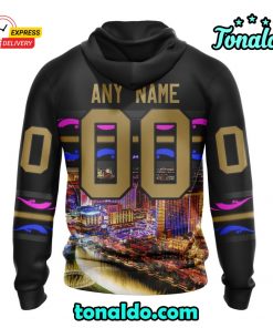 NHL Vegas Golden Knights Special Design With Las Vegas Strip