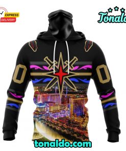 NHL Vegas Golden Knights Special Design With Las Vegas Strip