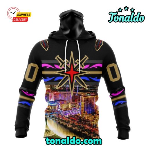 NHL Vegas Golden Knights Special Design With Las Vegas Strip Hoodie