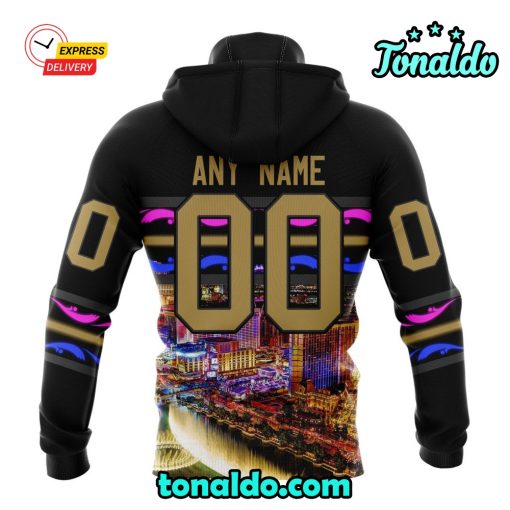 NHL Vegas Golden Knights Special Design With Las Vegas Strip Hoodie