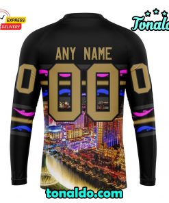 NHL Vegas Golden Knights Special Design With Las Vegas Strip