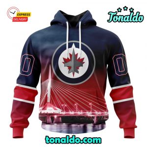 NHL Winnipeg Jets Special Design With Esplanade Riel