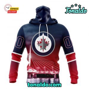 NHL Winnipeg Jets Special Design With Esplanade Riel