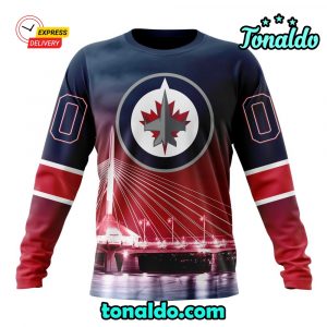 NHL Winnipeg Jets Special Design With Esplanade Riel