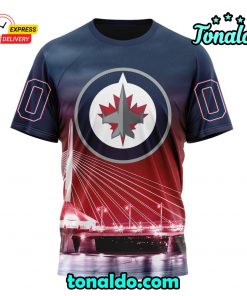 NHL Winnipeg Jets Special Design With Esplanade Riel