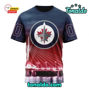 NHL Winnipeg Jets Special Design With Esplanade Riel