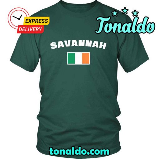 HAPPY SAINT PATRICK’S DAY – “SAVANNAH PARADE IRISH FLAG”