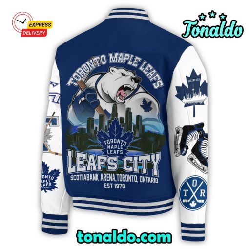 Toronto Maple Leafs City Baseball Jacket