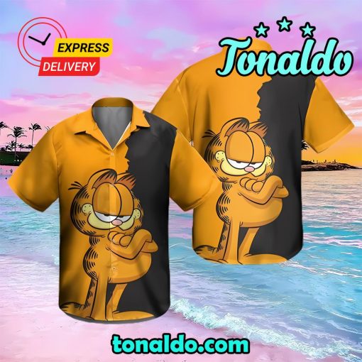 Vintage Garfield Hawaiian Shirt