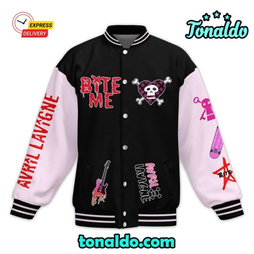 Avril Lavigne Baseball Jacket