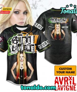 Avril Lavigne Baseball Jersey