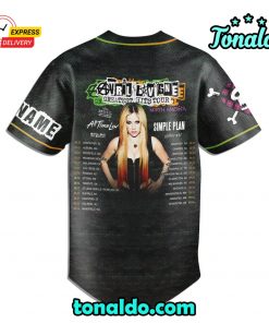 Avril Lavigne Baseball Jersey