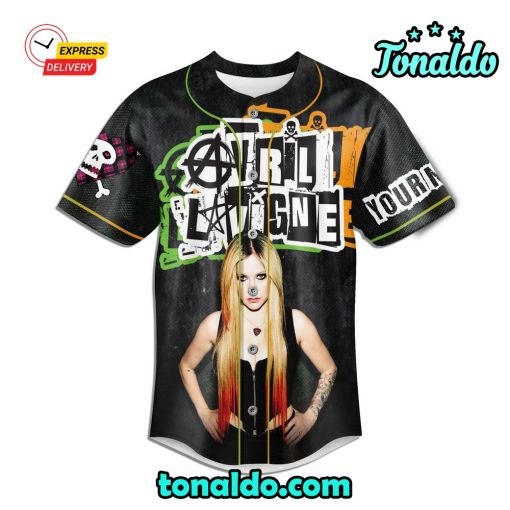 Avril Lavigne Baseball Jersey