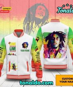 Bob Marley Baseball Jacket