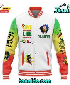 Bob Marley Baseball Jacket