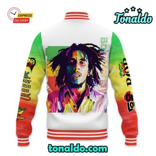 Bob Marley Baseball Jacket