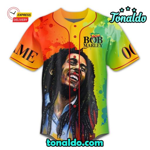 Bob Marley Baseball Jersey