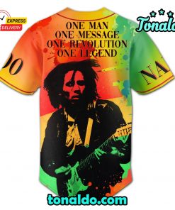 Bob Marley Baseball Jersey