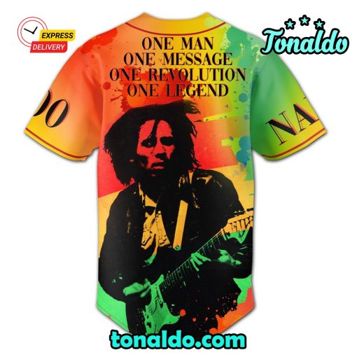 Bob Marley Baseball Jersey