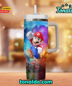 Super Mario 40 Oz Stanley Tumbler